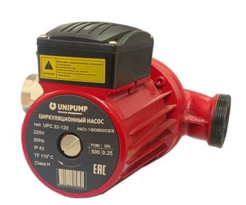 Насос циркуляционный Unipump UPC 32-120 220 (1 скорость)