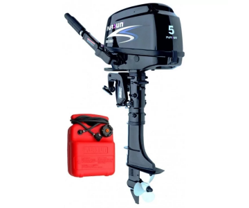 Мотор лодочный Parsun F 5 BMS + выносной бак 12л
