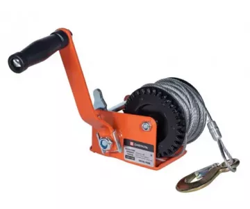 Лебедка ручная барабанная канатная СибТаль LRB 1100 кг 10 м