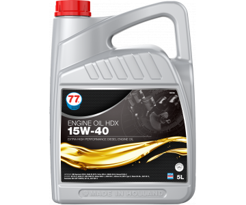 Масло моторное 77 Lubricants Engine Oil HDX 15W-40 (5л)