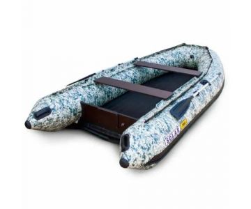 Лодка надувная моторная Solar-380 К (Оптима) пиксель