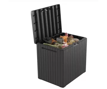 Сундук садовый Keter City Box 113л графит