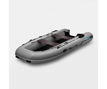 Надувная лодка Gladiator E450S темно-серый