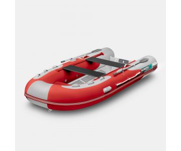 Надувная лодка Gladiator RIB 380AL красно-белый