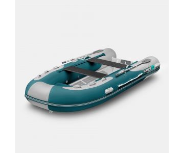Надувная лодка Gladiator RIB 380AL морской зеленый-белый