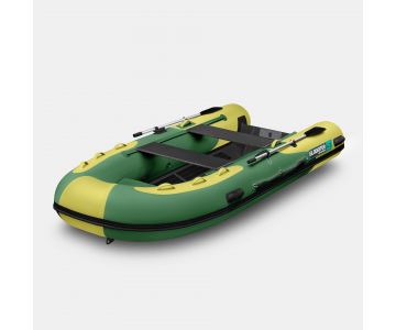 Надувная лодка Gladiator RIB 420AL зелено-оливковый