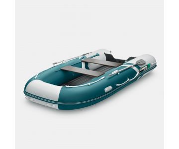 Надувная лодка Gladiator E380S морской зеленый-белый