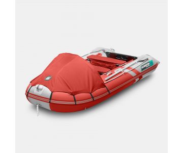 Надувная лодка Gladiator C330AL красно-белый