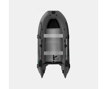 Надувная лодка Gladiator C370AL темно-серый