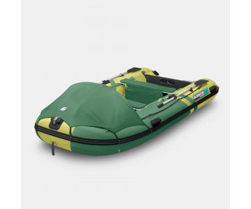 Надувная лодка Gladiator C400AL зелено-оливковый