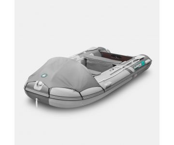 Надувная лодка Gladiator C400AL светло-темносерый