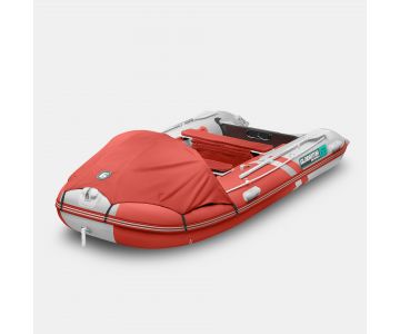 Надувная лодка Gladiator C370AL красно-белый