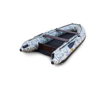 Лодка надувная моторная Solar-380 К (Максима) пиксель