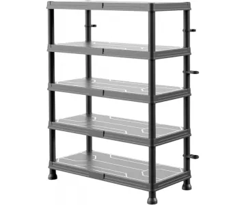 Стеллаж QBrick System Qbrick Regular Shelving Syste 74/32x5 L Low (REGQRS74325LCZAPG011)