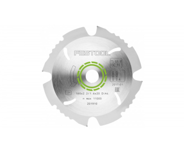 Диск пильный Festool DIA 160x2,2x20 F4 (201910)