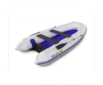 Лодка надувная моторная Solar-380 К (Оптима) серый