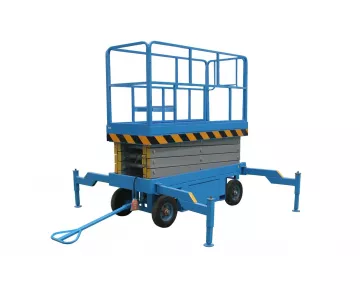 Подъемник ножничный передвижной TOR SJY-0,5-9 AC/DC