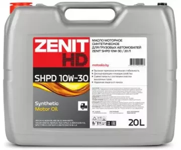 Масло моторное Zenit SHPD 10W-30 (20л)
