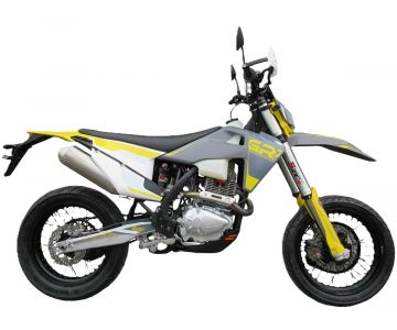 Мотоцикл GR GR7 F300A (4T YB300H) Motard ПТС (серый)