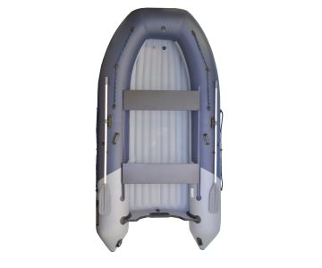 Лодка Grouper GR 375W  НДНД (серо - синий)