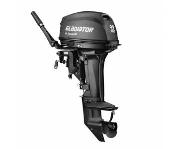 Мотор лодочный Gladiator G9.9PRO FHS BLACKLINE