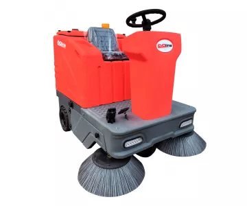 Подметальная машина аккумуляторная с сиденьем EVOline SWB 1400 R