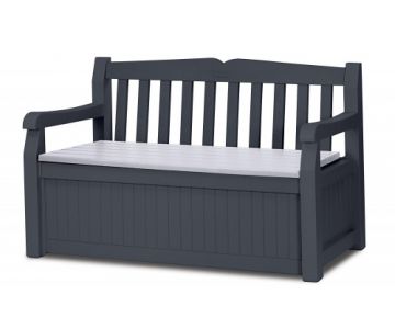 Скамья-сундук Keter Eden Garden Bench 265L графит