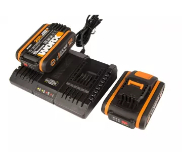 Комплект аккумуляторов с зарядным устройством Worx WA3869