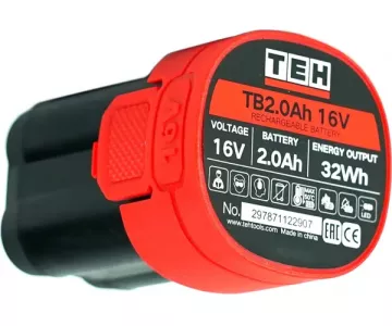 Аккумулятор для инструмента TEH TB2.0Ah 16V