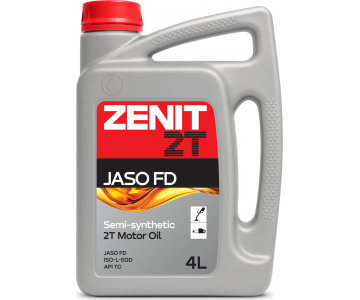 Масло моторное Zenit 2T JASO FD (4 л)