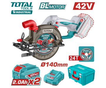Пила циркулярная TOTAL TSLI4214012