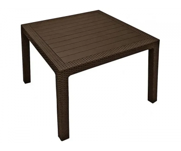 Стол садовый Keter Quartet table (Box) (коричневый)