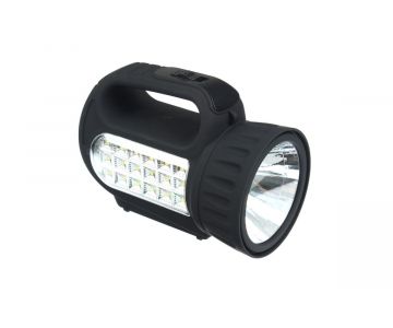 Фонарь прожектор аккумуляторный Чингисхан 18 SMD + 1 Вт LED