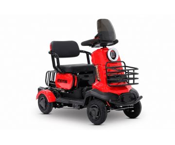 Cкутер Rutrike Квадро (красный)