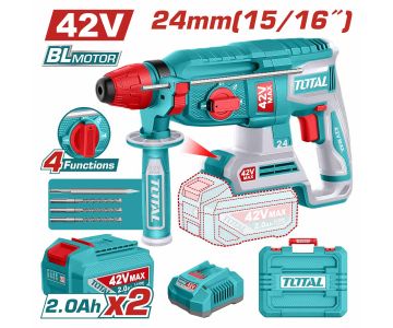 Перфоратор аккумуляторный TOTAL TRHLI422482
