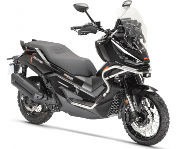 Максискутер Zontes ZT368-G (черный)