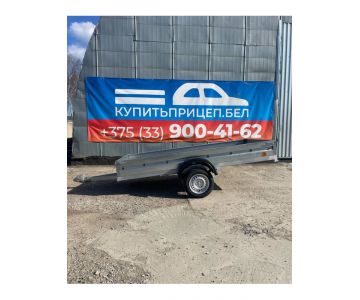 Автомобильный самосвальный оцинкованный прицеп ЛМК Цинк-Мастер (2.2х1.3х0.285 м)