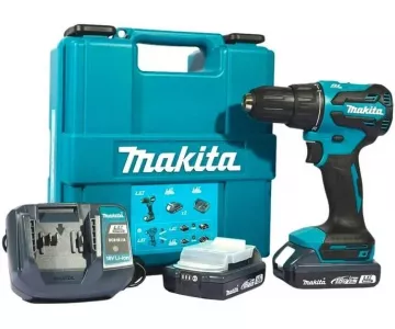 Дрель-шуруповерт ударная Makita LXT Basic DHP490WVE