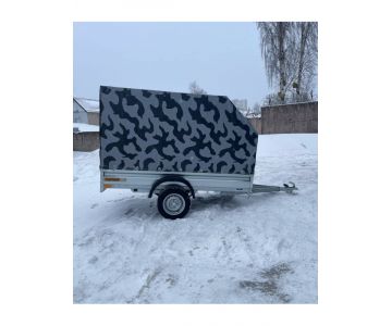 Автомобильный самосвальный оцинкованный прицеп Партнёр BUSINESS (2.5х1.5х0.315 м)