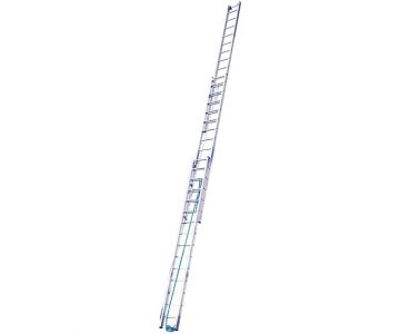 Лестница двухсекционная выдвигаемая тросом Krause Stabilo 2x24 ступеней (800749)