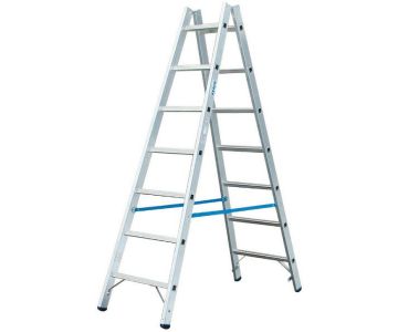 Лестница-стремянка Krause Stabilo с перекладинами 2x7 ступеней (124913)