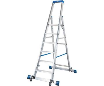 Стремянка Krause Stabilo с траверсой 8 ступеней (127327)