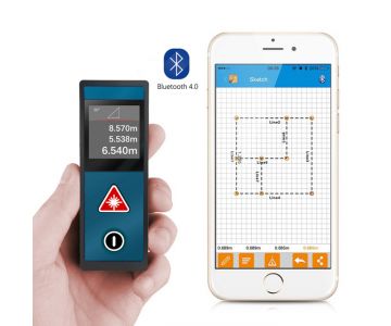 Лазерный дальномер Mileseey D520T 40m