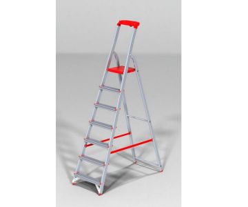 Стремянка Новая высота 7 ступени комбинированная 3150107