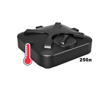 Бак для душа Rostok 250л с подогревом воды