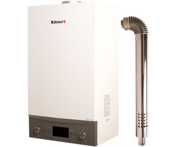 Котел газовый Rihters Econom 26 с дымоходом