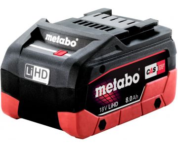 Аккумулятор Metabo 18 В 8.0 Ач LiHD (625369000)