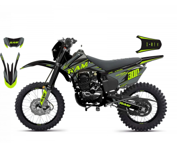 Мотоцикл RAM ENDURO 300 (зеленый)
