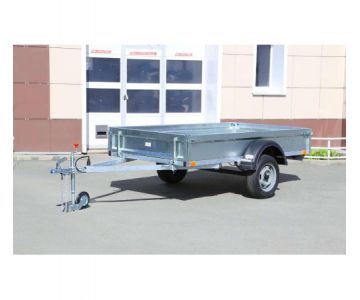 Автомобильный прицеп Курганский УРАЛЕЦ (2.5х1.5х0.32 м ресс.4)