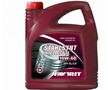 Масло моторное Favorit Stahlsynt Intellect SL SAE 10W-40 API SL/CF (5л)